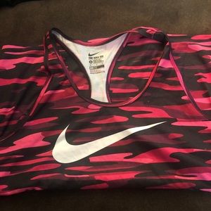 Nike fitted workout top